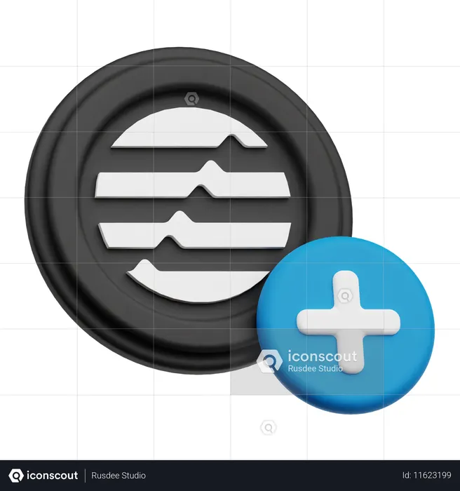 Add Aptos  3D Icon