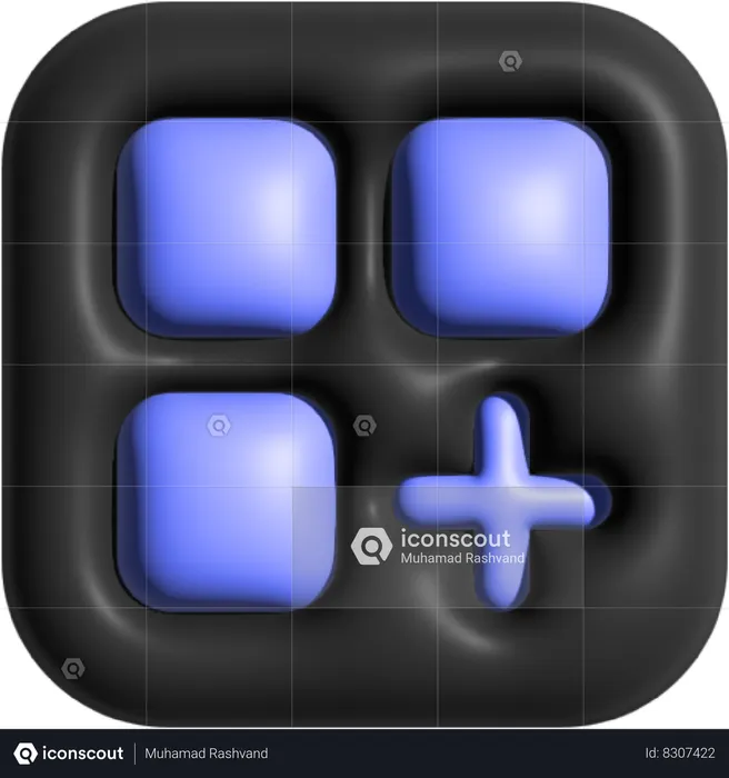 Add-Category  3D Icon