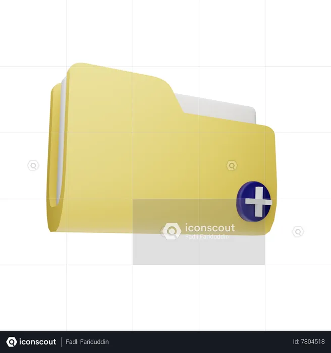 Add Folder  3D Icon