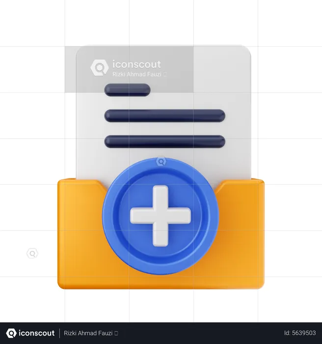 Add Folder  3D Icon
