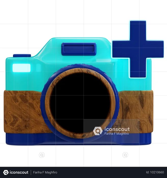 Add Image  3D Icon