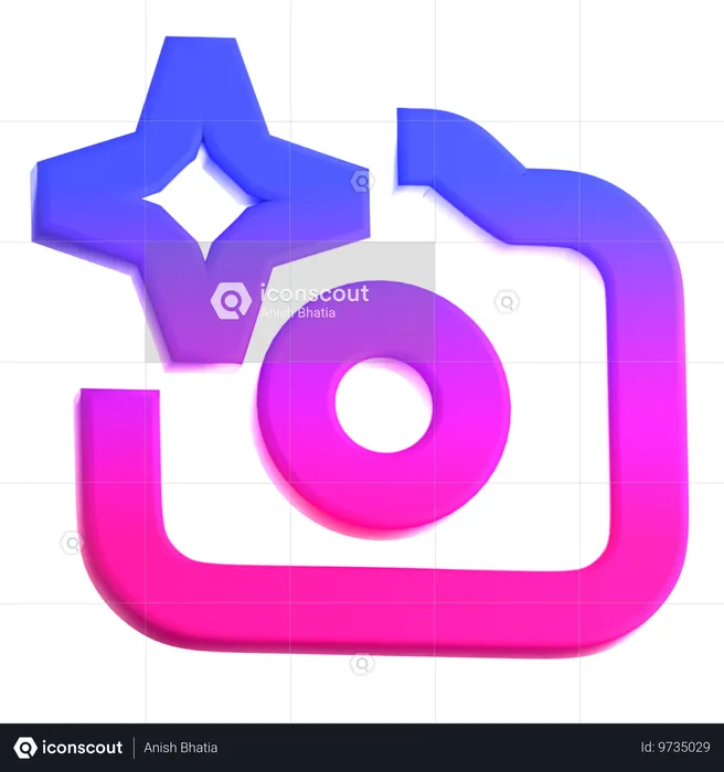 Add Image  3D Icon