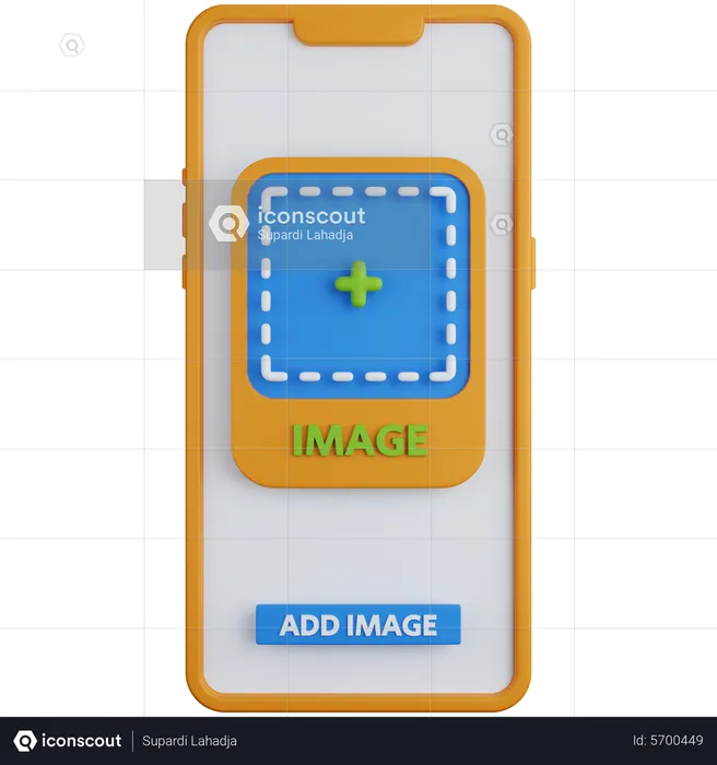 Add Image  3D Icon