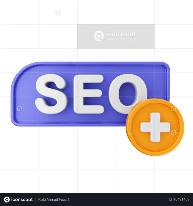 Add New Seo  3D Icon