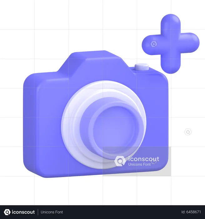 Upload Photo  3D Icon