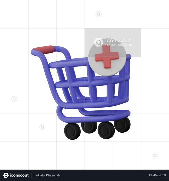 Add To Cart  3D Illustration