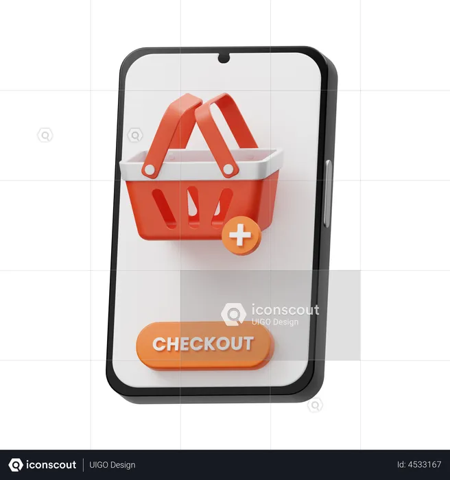 Add To Cart  3D Illustration