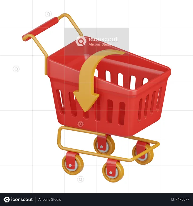 Add to carts  3D Icon