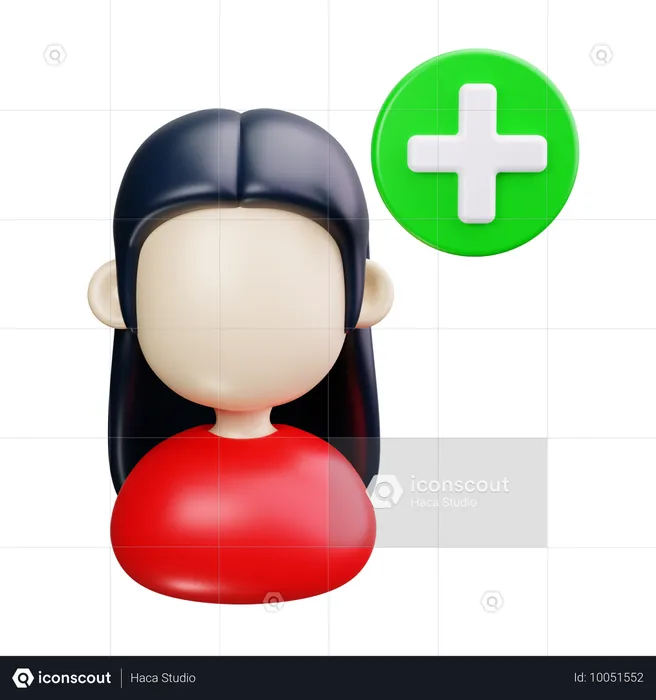 Adicionar amigo  3D Icon