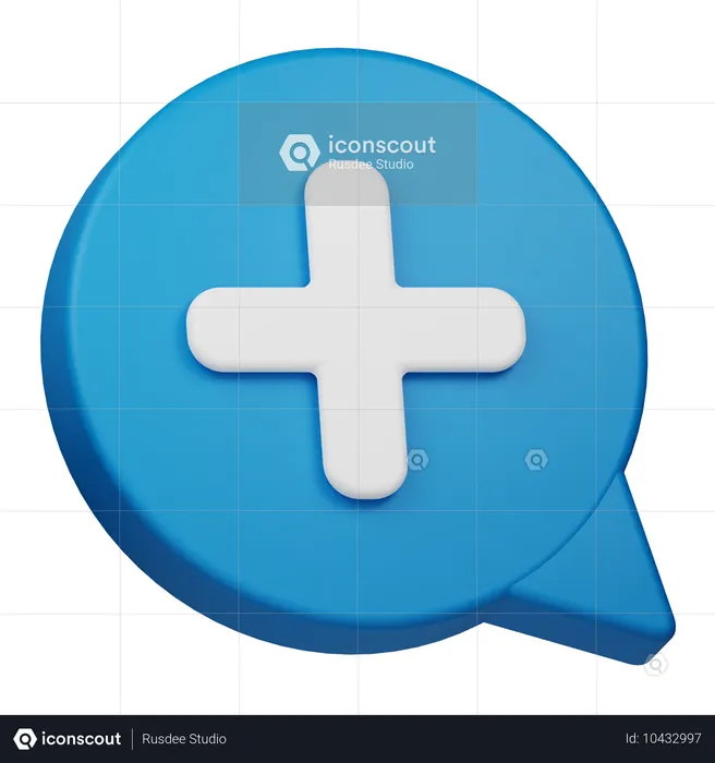 Adicionar comentário  3D Icon