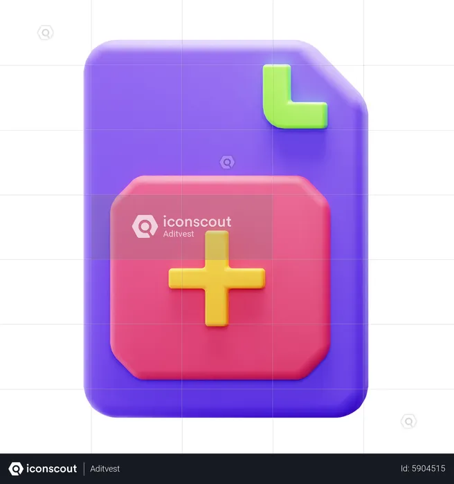 Adicionar novo arquivo  3D Icon