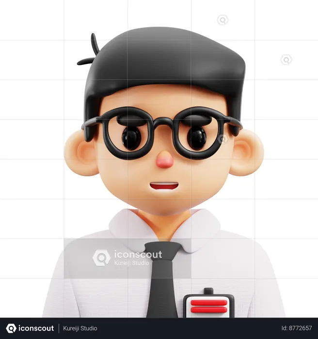 Admin  3D Icon