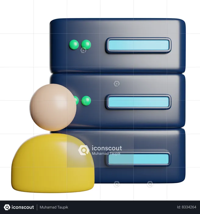 Admin  3D Icon