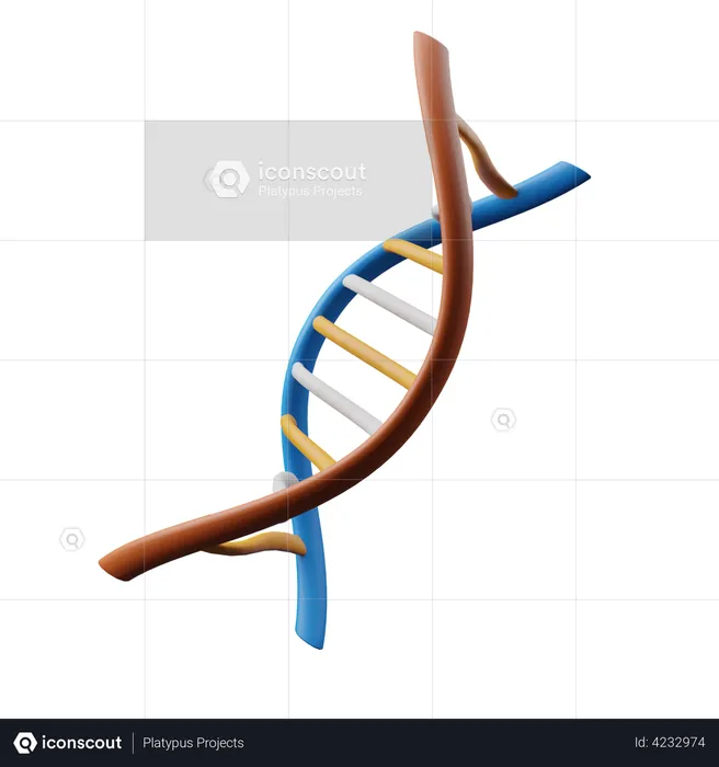 ADN  3D Illustration