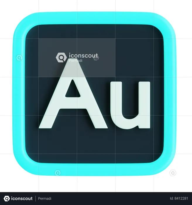 Adobe Audition  3D Icon