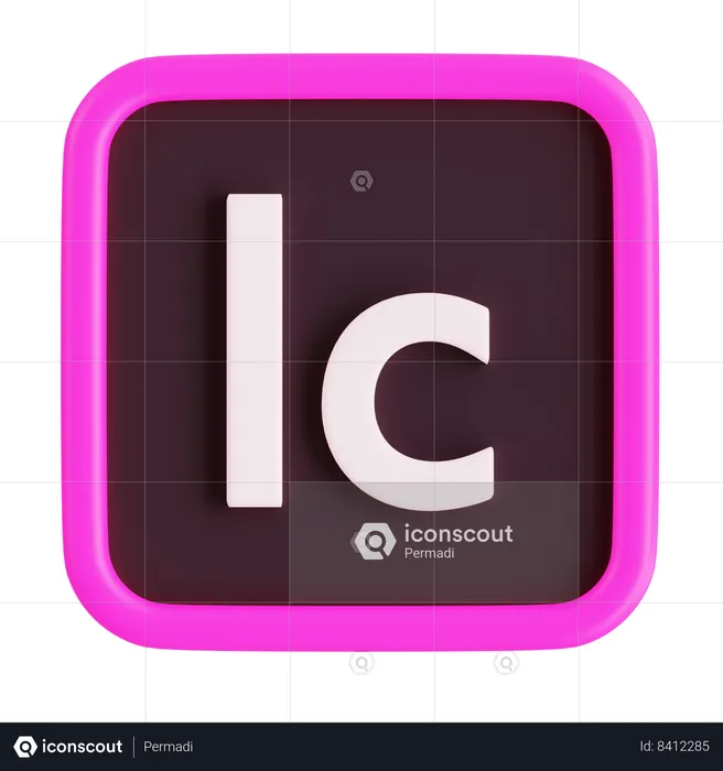 Adobe InCopy  3D Icon