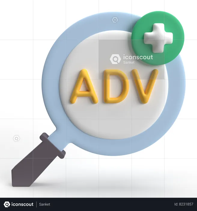 Advanced Search  3D Icon