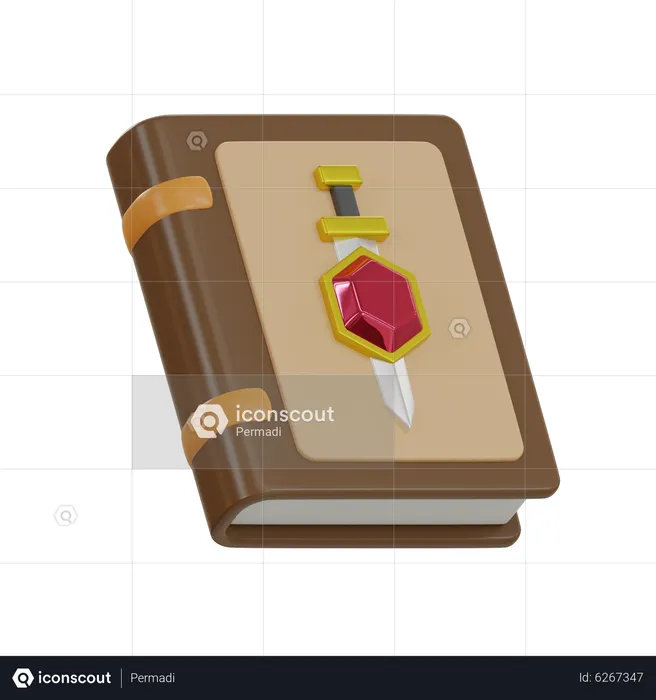 Adventure Book  3D Icon