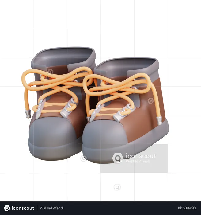 Adventurous Boots  3D Icon