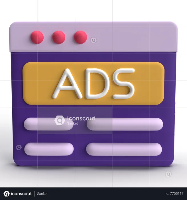 Advertise  3D Icon