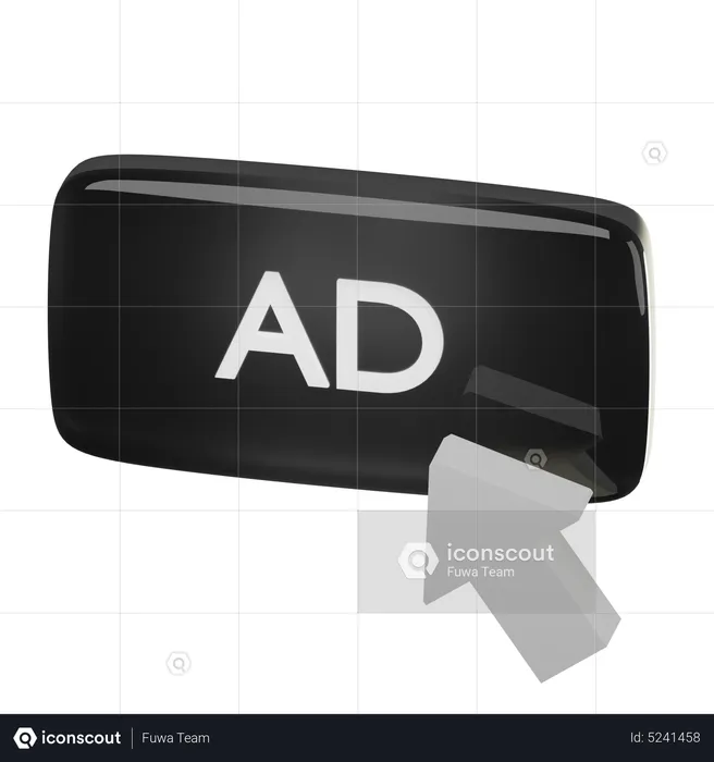 Advertisement  3D Icon