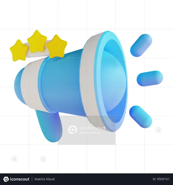 Advertisement Rating  3D Illustration