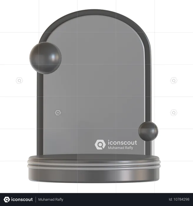 Advertising Podium  3D Icon