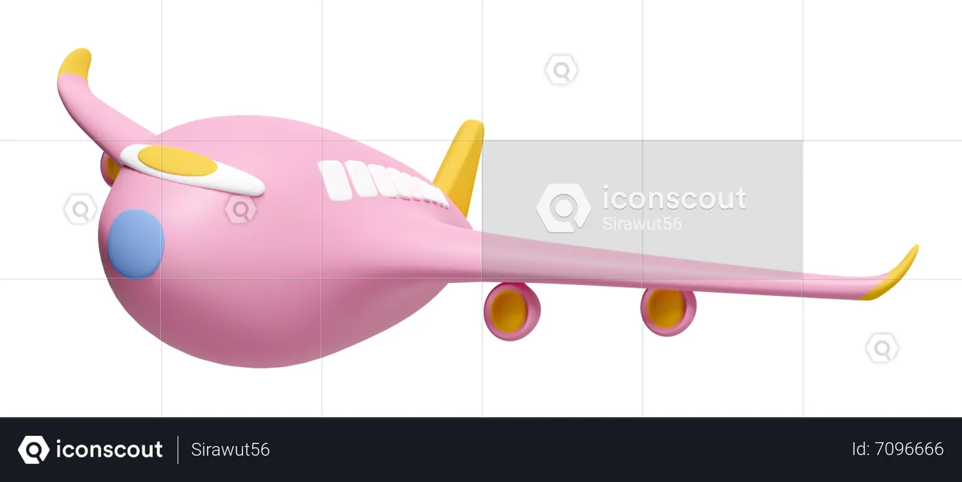 Aereo  3D Illustration