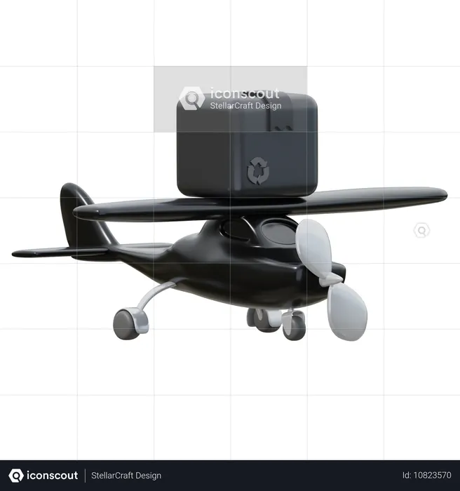 Avião de carga  3D Icon