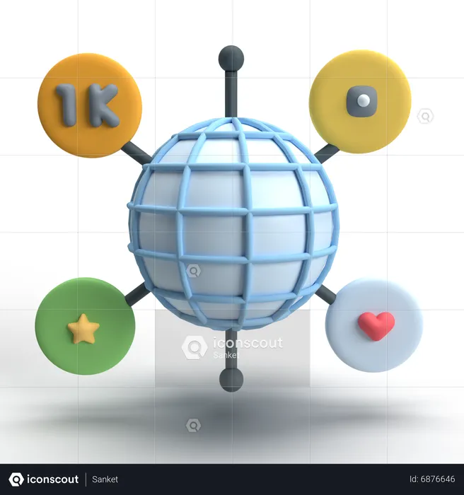 Affiliate Marketing  3D Icon