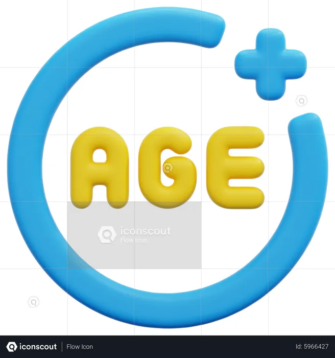 Age  3D Icon