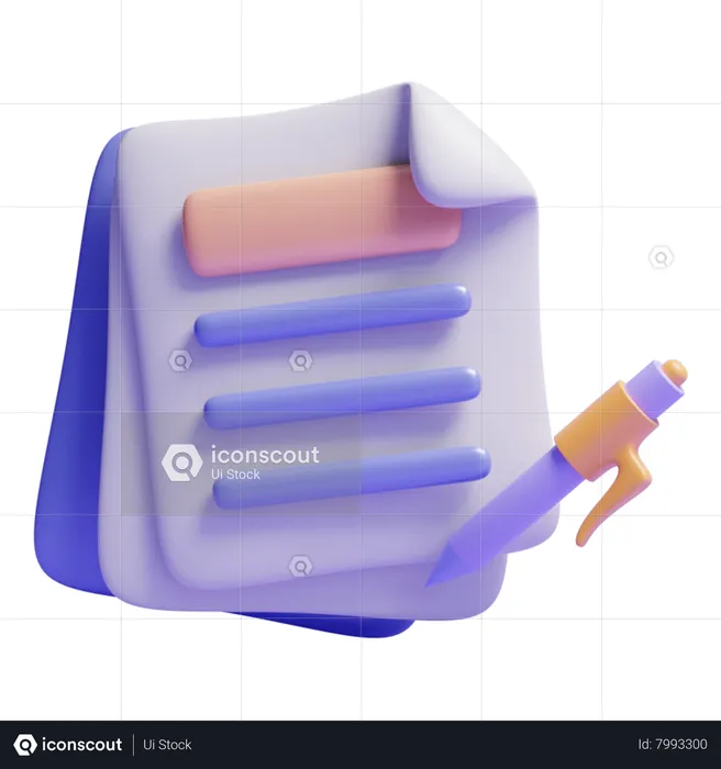 Agreement  3D Icon