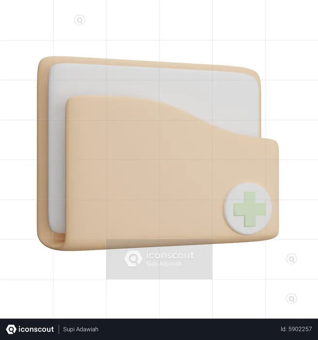 Carpeta Positiva  3D Icon