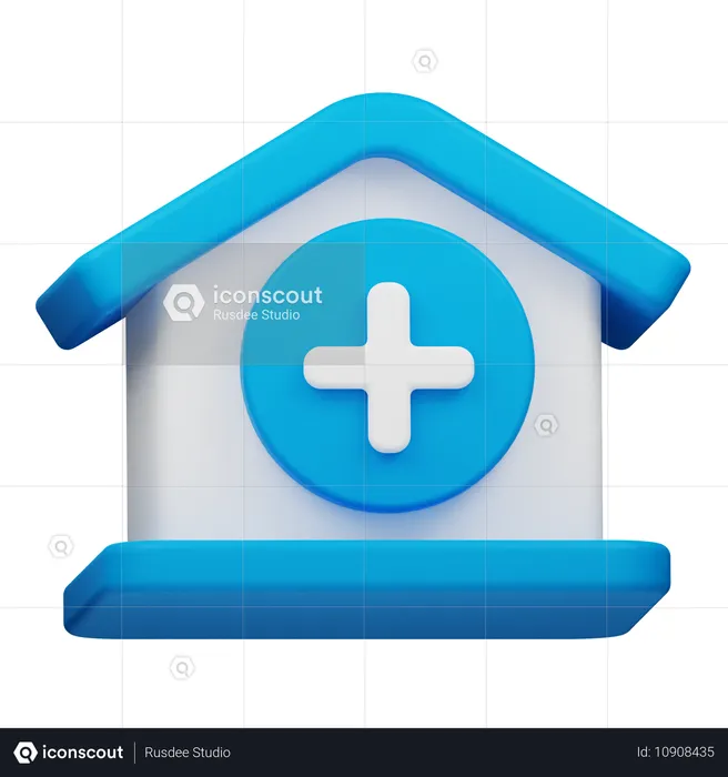 Agregar casa  3D Icon