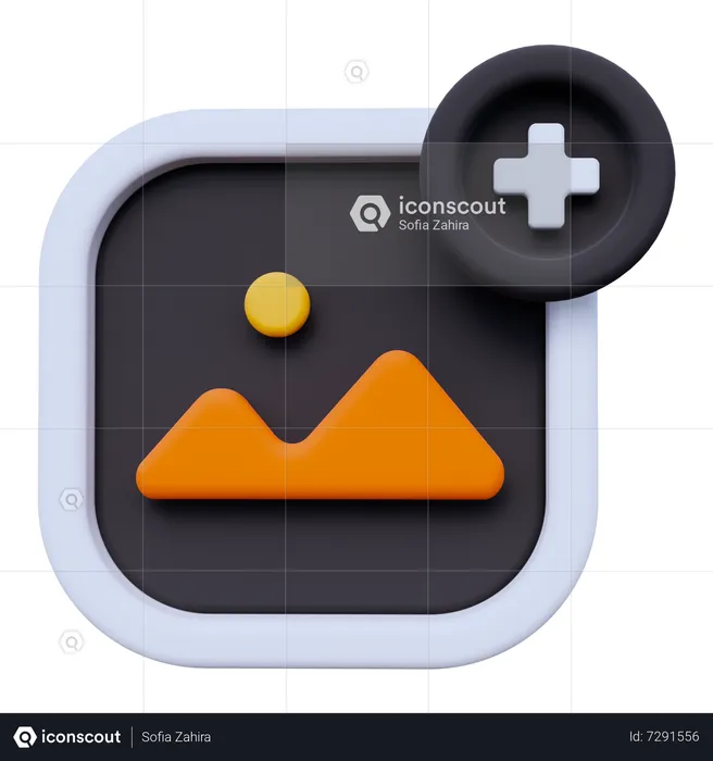 Añade una foto  3D Icon