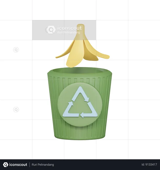 Agriculture Waste Management  3D Icon