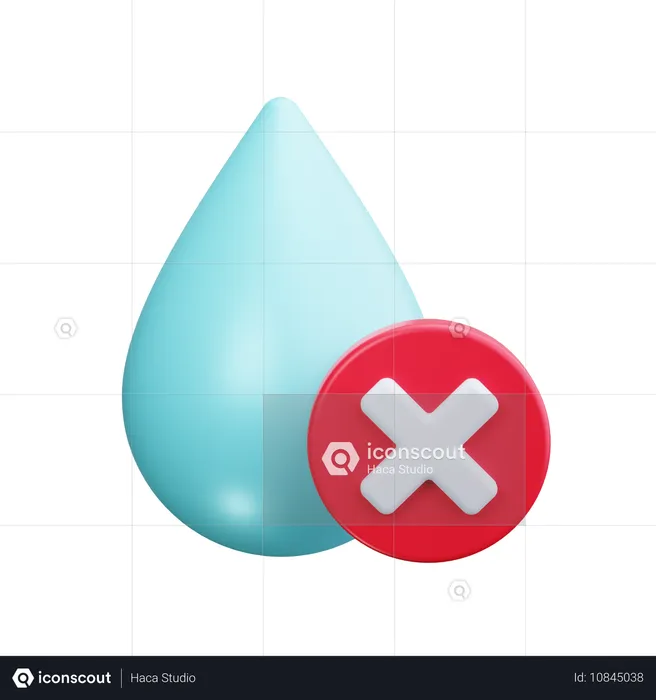 Agua  3D Icon