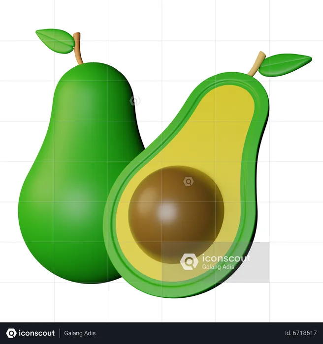 Palta  3D Icon