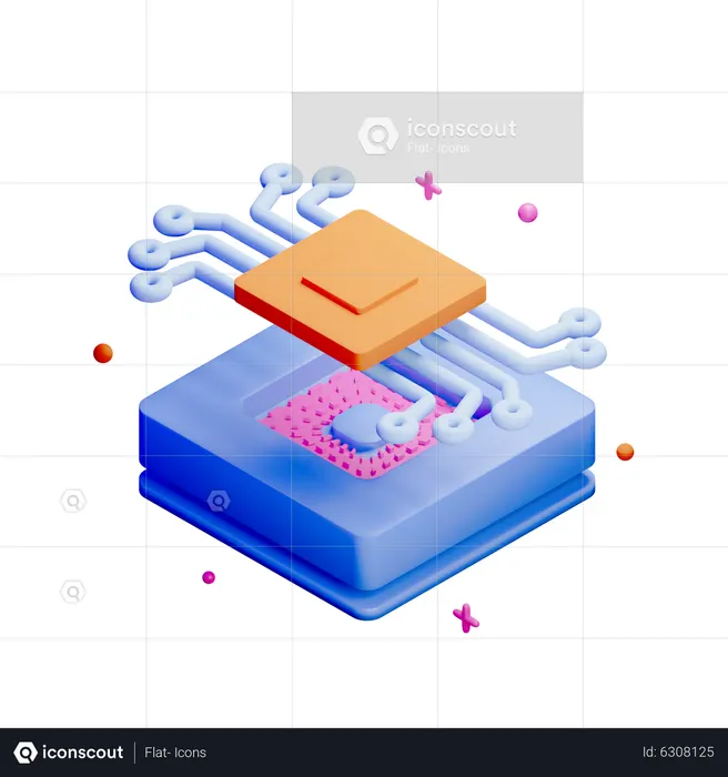 Ai  3D Icon