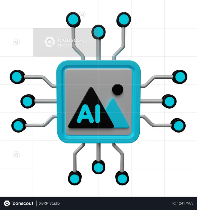 AI 이미지 생성  3D Icon