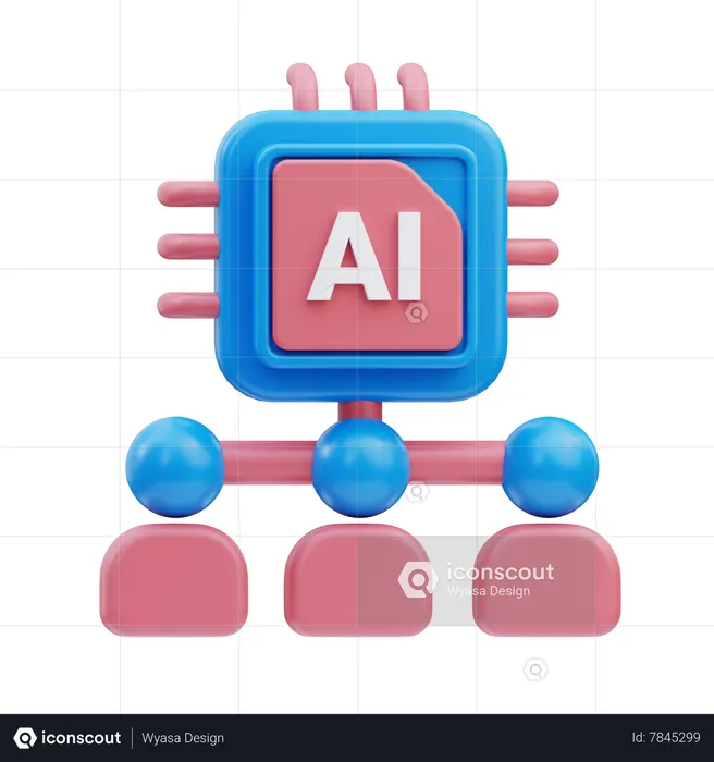 Ai Algorithm  3D Icon