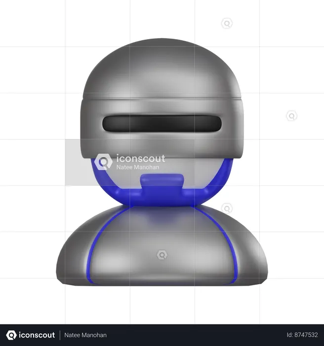 Ai Bot  3D Icon