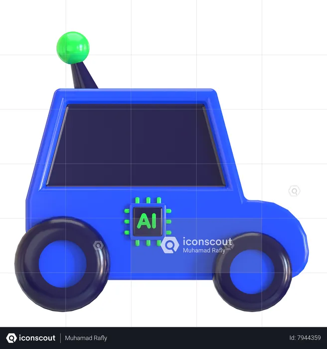 Tem carro  3D Icon