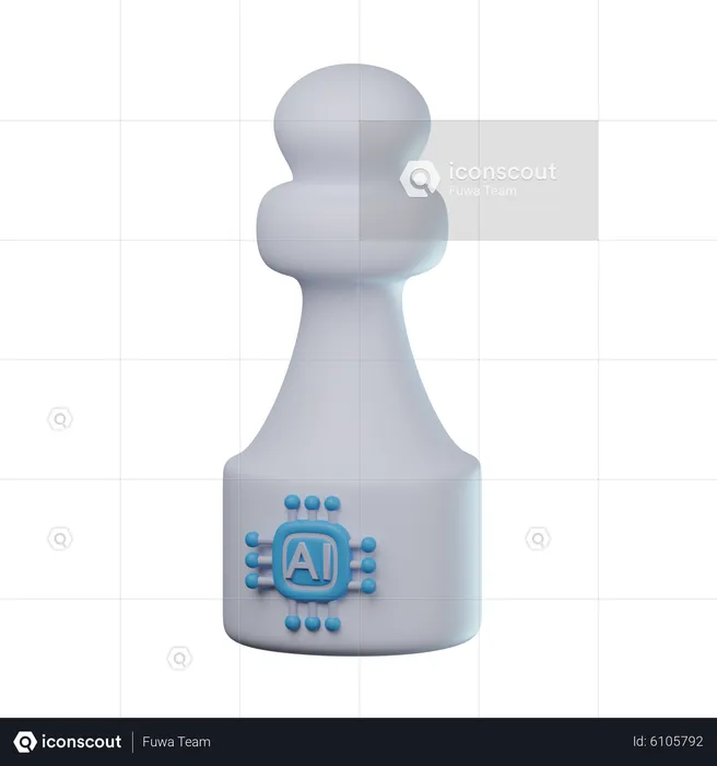 Ai Chess  3D Icon