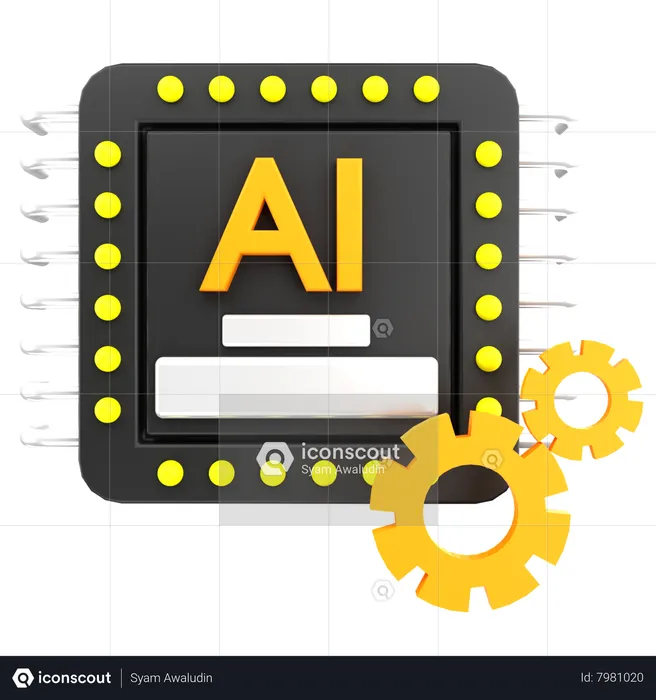 Ai Configuration  3D Icon