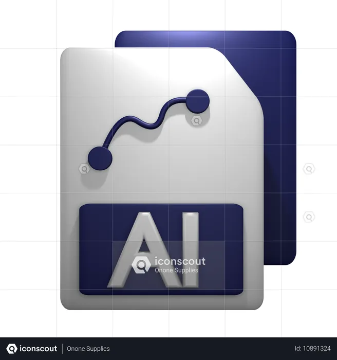 Ai File  3D Icon