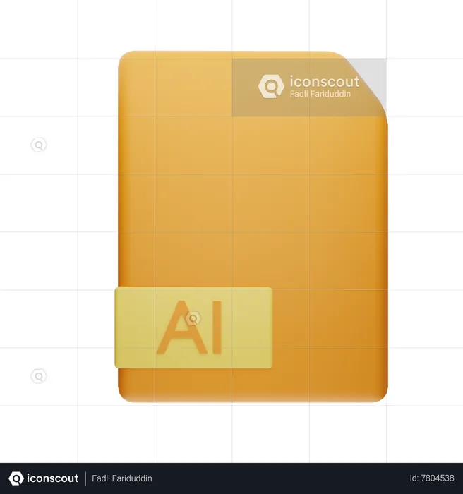 Ai File  3D Icon