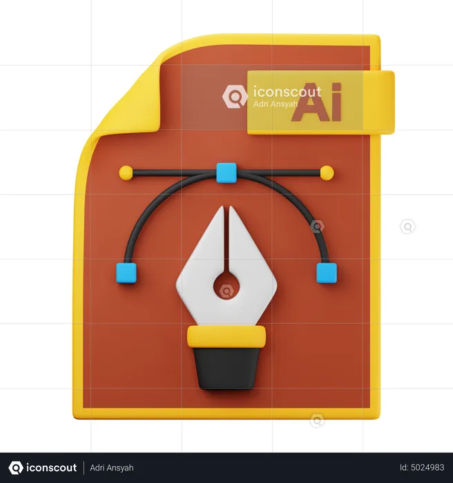 Ai File  3D Icon