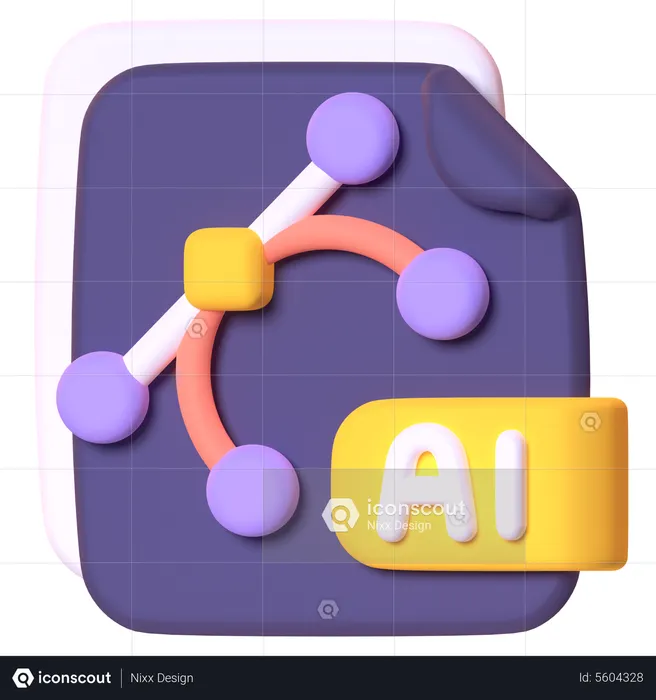 Ai File  3D Icon