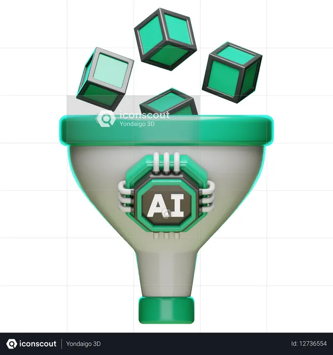 Ai Filter  3D Icon